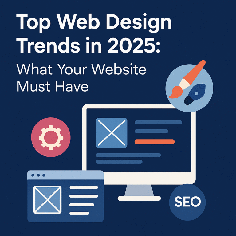 Top Web Design Trends in 2025: What Your Website Must Have